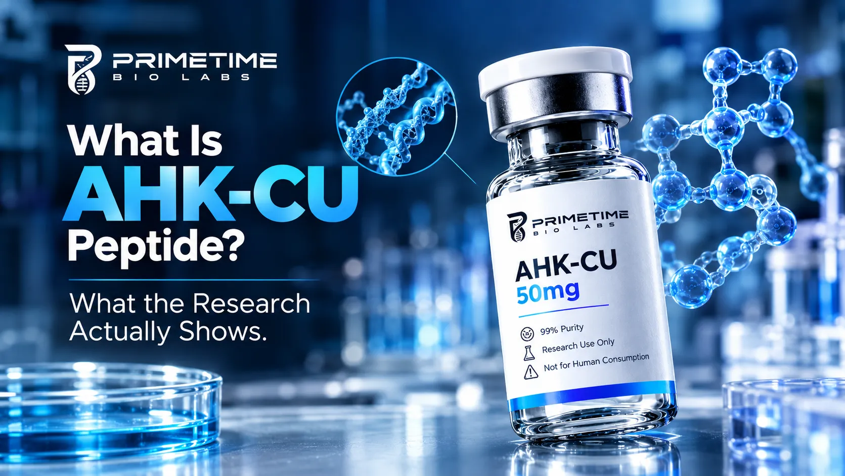What AHK-Cu Actually Is and How It Compares to GHK-Cu