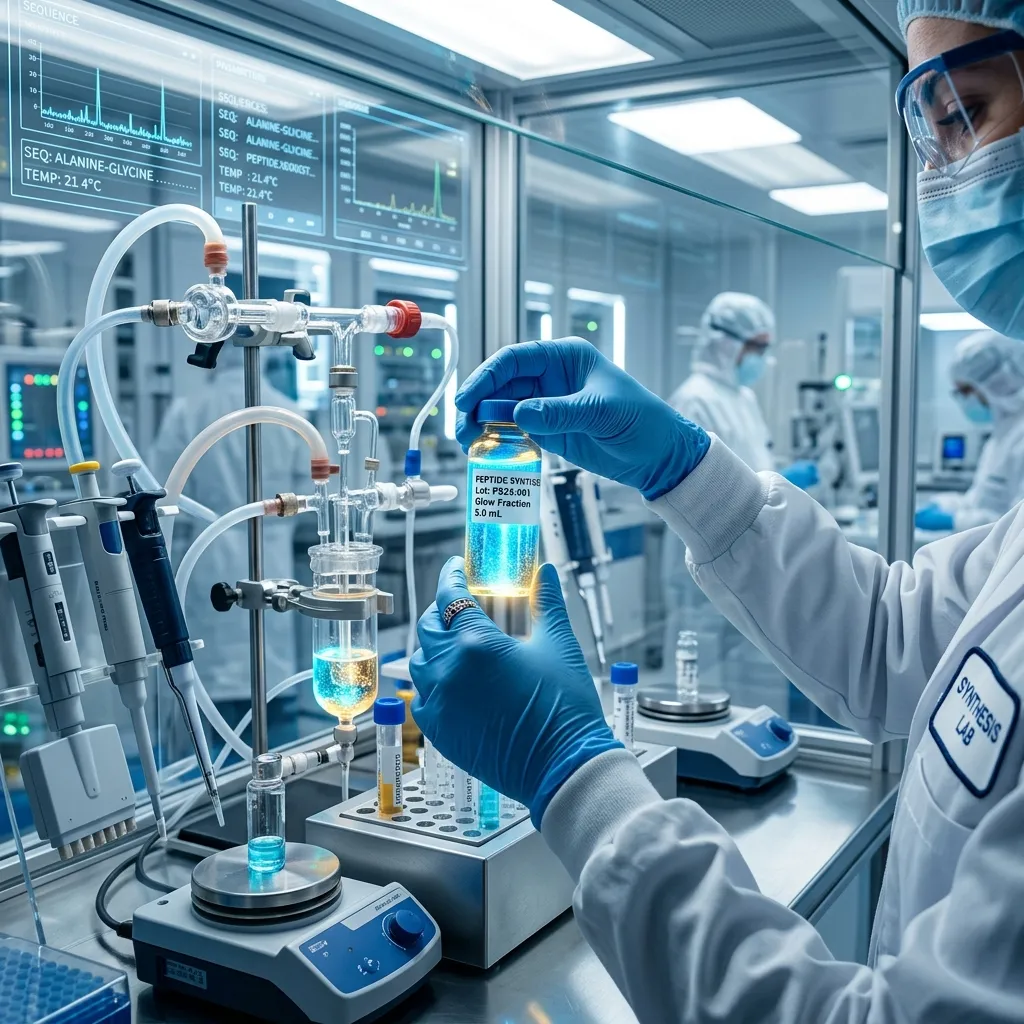 Solid-Phase Peptide Synthesis Explained: How Research Peptides Are Made