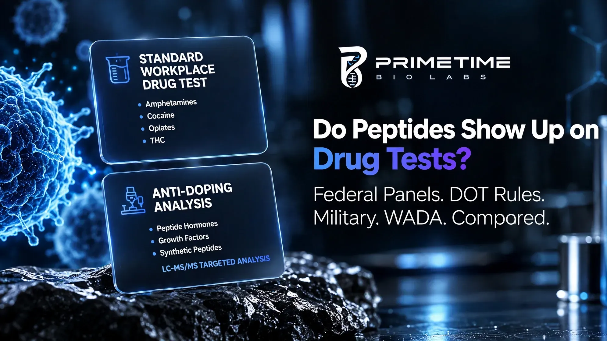 Do Peptides Show Up on Drug Tests? Panels Compared