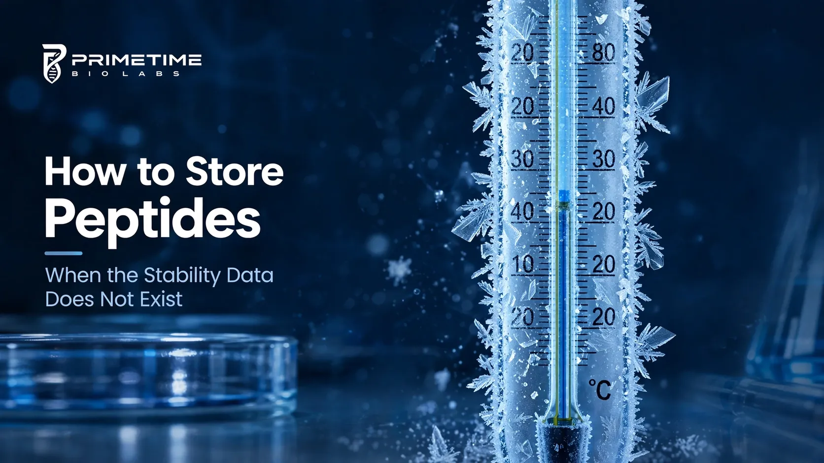 Storing Peptides Without Stability Data